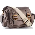 Hispanitas metalická crossbody kabelka s klopou topo BI254143 | P695712