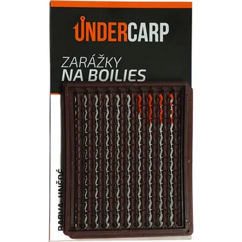 Boilies UnderCarp Zarážky na boilies tvrdé Hnědé