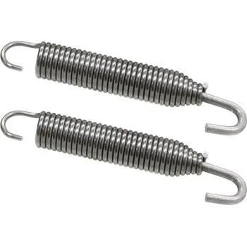 Výfuk pro motocykl PSYCHIC otočná pružina výfuku YAMAHA, HONDA, HUSQVARNA (11,5mm X 75mm) (tloušťka 1,6mm) (2 kusy) (PSYCHIC otočná pružina výfuku YAMAHA, HONDA, HUSQVARNA (11,5mm X 75mm) (tloušťka 1,6mm) (2 kusy))