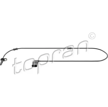 Přislušenství brzdového systému Snímač, počet otáček kol TOPRAN 638 676