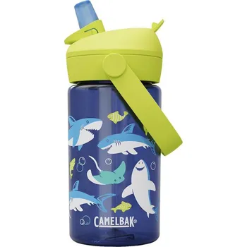 Láhev CAMELBAK Thrive Flip Straw Kids 400 ml dětská láhev Shark and Rays