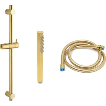 Swiss aqua technologies Sprchový set SAT Dark broušené zlato SATBSSTDABZSET