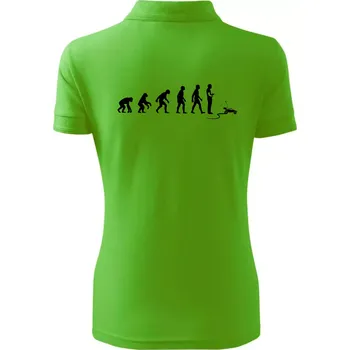 Evoluce RC model auto - Polokošile dámská Pique Polo - 2XL ( Apple Green )