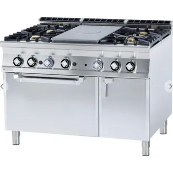 Sporák Sporák tálový plynový s plynovou troubou TPF4-912 GV RM GASTRO