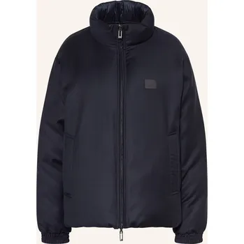 Emporio Armani Pánská Oboustranná Péřová Bunda, tmavě modrá, 52