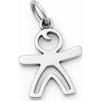 Přívěsek Zlatý 585/1000 přívěsek z bílého zlata chlapeček 3017Bp