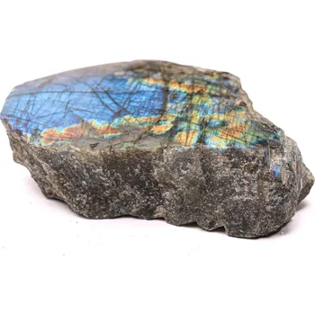 Drahý kámen Magieprirody.cz Labradorit surový kámen leštěný 450 g #K1226