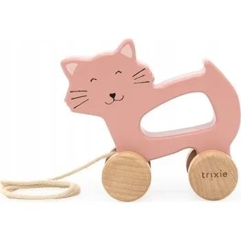 Dřevěná hračka Dřevěná hračka k tahání - Kočka