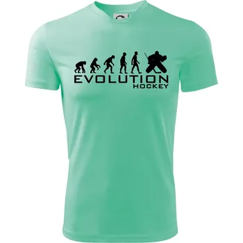 Evoluce Hockey brankář - Dětské triko sportovní (dresovina) - 158 cm/12 let ( Mátová )