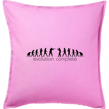 Polštář Evoluce kompletní - Polštář 50x50 - 50x50 - Pouze potah ( Růžová )
