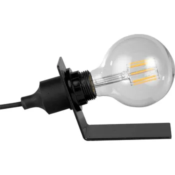 Lampička ONLI - Stolní lampa WIRE 1xE27/15W/230V černá