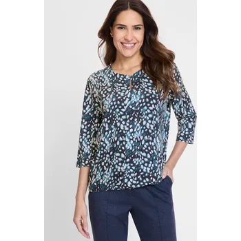 Dámské tričko Olsen dámské triko 11105178 40173 Modrá 42