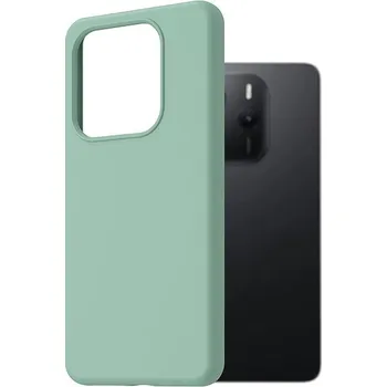 Pouzdro na mobilní telefon AlzaGuard Premium Silicone Case pro Xiaomi Redmi Note 14 4G světle zelený