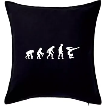 Polštář Evoluce yoga - Polštář 50x50 - 50x50 - Pouze potah ( Černá )