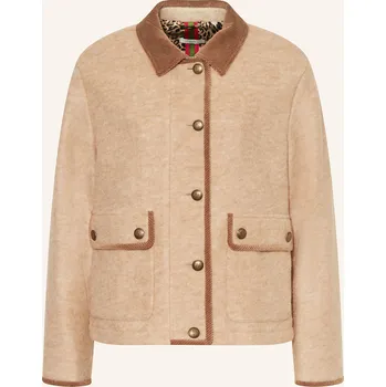 Dámský blejzr Lilienfels Dámská Bunda Fieldjacket, světle hnědá / hnědá, 38