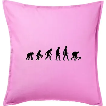 Polštář Evoluce padel - Polštář 50x50 - 50x50 - Pouze potah ( Růžová )