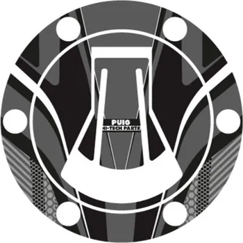 Ochranné nálepky na víčko nádrže puig radikal 20614u šedá