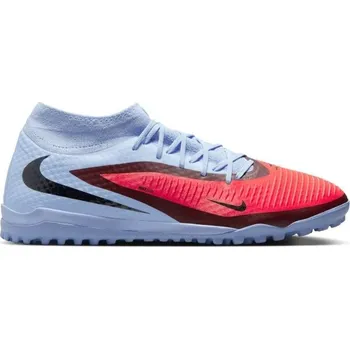 Turfy Pánské turfy Nike PHANTOM 6 HIGH ACADEMY TF 11.5 Světle modrá, Červená, Černá