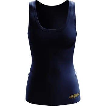 Dámský funkční NÁTĚLNÍK tmavá modrá Bamboo Ultra CLASSIC - Modrá / XL