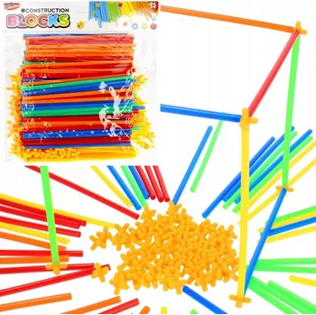 ostatní stavebnice Stavebnice Kostky Slámky 298 Dílků Mega Cre