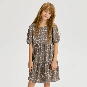 Dívčí oblečení Reserved - Šaty se vzorem - vícebarevná - 235FW-MLC - 235FW-MLC-U12