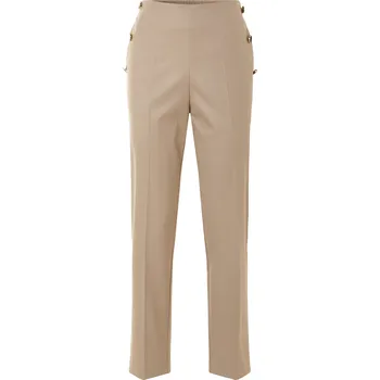 Dámské kalhoty esmara® Dámské slacks kalhoty (béžová, 42)