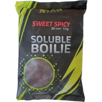 Boilies Boilies Stég Soluble 20mm 1kg Sweet Spicy