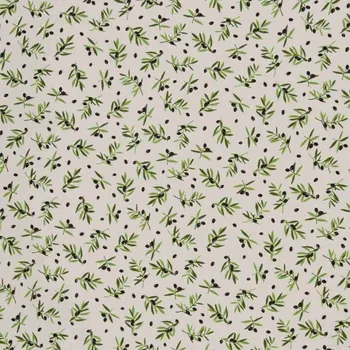 SWAFING Dekorační látka Balingen olivy