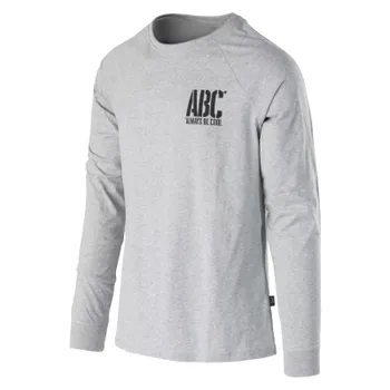 Pánské tričko Tričko s dlouhým rukávem Always Be Cool, Helikon, Mid Grey Melange, 3XL
