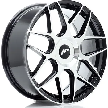 Disk Japan Racing JR18 18x7,5 ET40 5x108 Black Machined