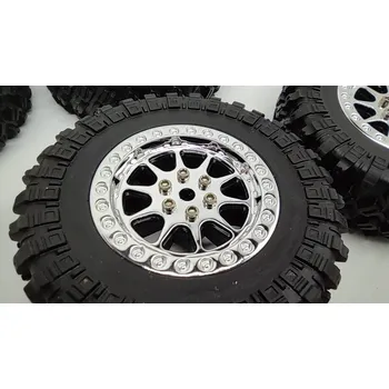 Modelářství Kola s ultra měkkou pěnovou výplní pro Land Rover od RMT, barva chrom M-090 D4U-06