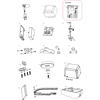 Řídící jednotka 041A0288 řídící jednotka pro LiftMaster CB324EV