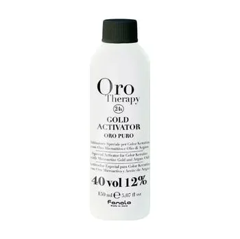 Fanola Oro Therapy Gold Activator 12% Vlasové mléko