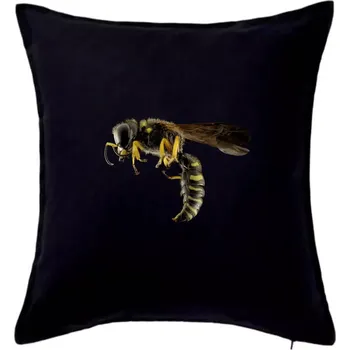 Polštář Vosa profilovka - Polštář 50x50 - 50x50 - Pouze potah ( Černá )