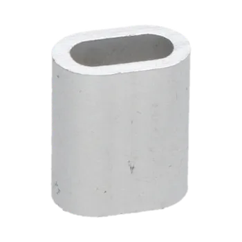 Hliníková lisovací spojka pro 4.0mm lanko