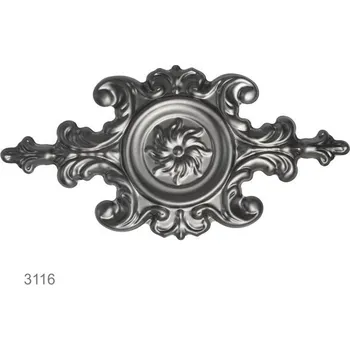 Zábradlí Ornament plechový 340 x 170 mm, hr. 1 mm