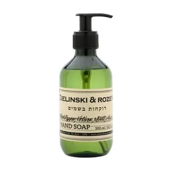 Čistící mýdlo Zielinski & Rozen Black Pepper, Vetiver, Neroli, Amber Tekuté mýdlo