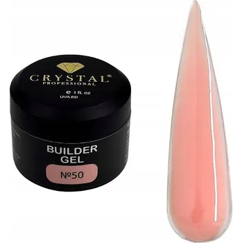 Lak na nehty Stavební gel #50 15ml CRYSTAL PROFESSIONAL stavební gel