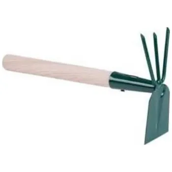 Motyka TRACIK Plochá motyčka 80 mm se třemi zuby s násadou