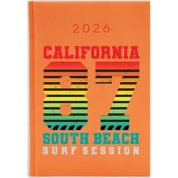 Diář Knižní diář pro učitele 2026 A5 oranžový