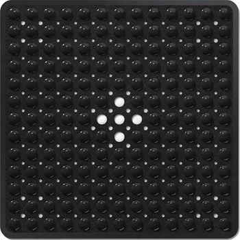 Koupelnová předložka Mata Antypoślizgowa Pod Prysznic i Wannę,Mata łazienkowa czarny 53x53cm