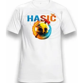 Pánské tričko Dante Tričko bílé Hasič III.,S