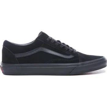 Pánské tenisky lifestylová obuv VANS OLD SKOOL (SUEDE)BLACK/BLACK/BLACK - 34,5