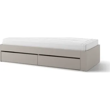 Postel Rozkládací postel 90 Woow - Lenart Clay Grey 205x40 cm