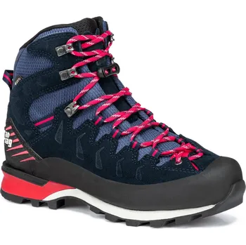 Dámská treková obuv kotníkové turistické boty dámské HANWAG Makra Pro Bunion Lady GTX Navy/Pink - 40