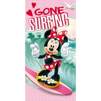 Osuška 70x140 plážová Muška Mini Minnie Mouse 100% bavlna