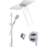 Slezák Rav sprchová souprava podomítková baterie třícestná hlavová sprcha chrom SK5001