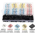 TIPA 03060105 Kabelová spojka pájecí s cínem a bužírkou, sada 800ks