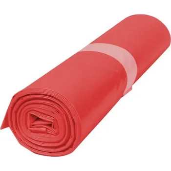 Pytle na odpadky Pytel LDPE 70 x 110 cm/100 mc/15 ks červený