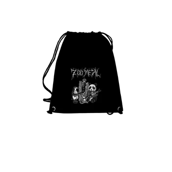 Sportovní vak Bastard ZOO metal vak Black